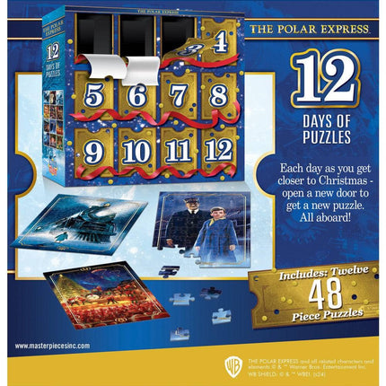 The Polar Express 12 Days of Jigsaw Puzzles - Advent Calendar
