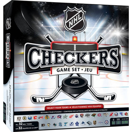 NHL - League Checkers Board Game