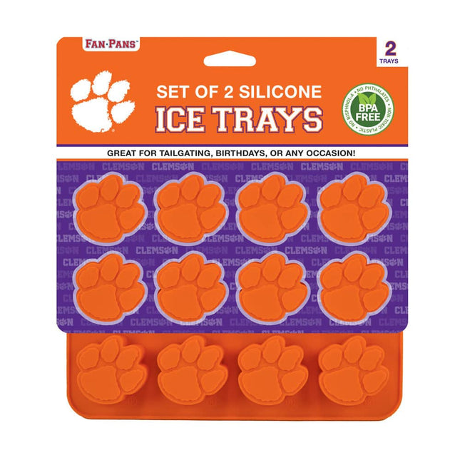 Clemson Tigers Ice Cube Tray