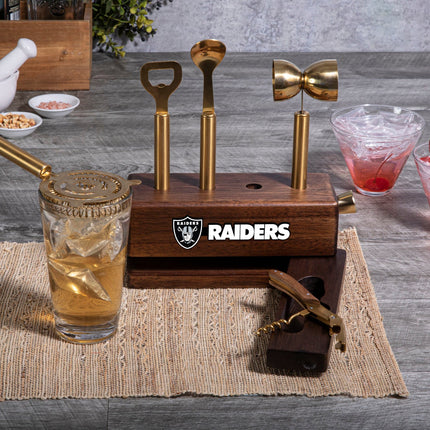 Las Vegas Raiders - Sidecar 5-Piece Bar Tool Set