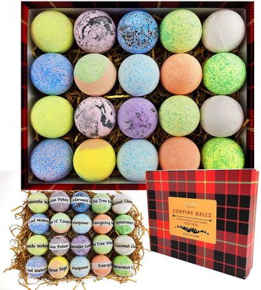 XL Bath Men's Bomb Gift Set - 20 Pieces