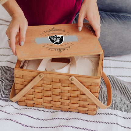 Las Vegas Raiders - Poppy Personal Picnic Basket