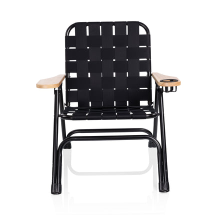 Lux Woven Camp Chair