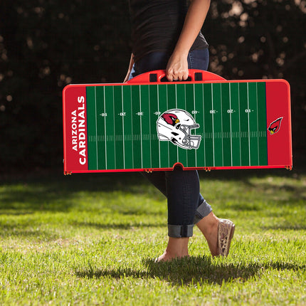 Arizona Cardinals - Picnic Table Portable Folding Table with Seats