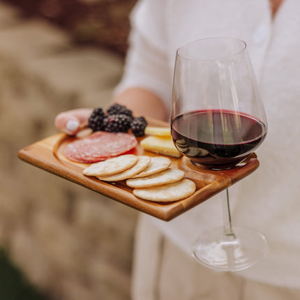 Rectangle Wine Appetizer Plate Set of  Four