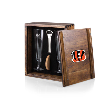 Cincinnati Bengals Pilsner Beer Glass Gift Set