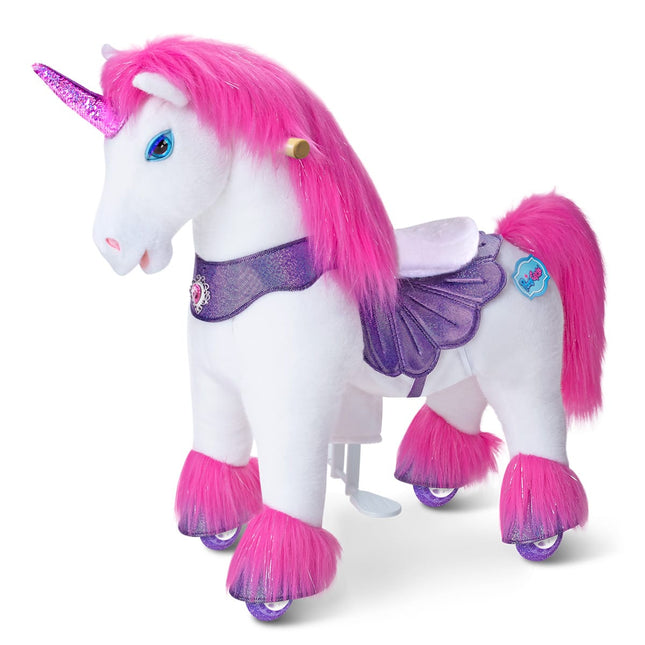 Model Y® Unicorn Ride-On Toy Age 3–4 – Pink/Purple