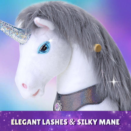 Model Y® Unicorn Ride-On Toy Age 3–4 – Grey