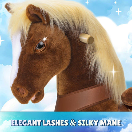 Model Y® Horse Ride-On Toy Age 4–7 – Brown
