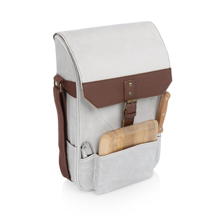 2-Bottle Insulated Wine & Cheese Cooler Tote