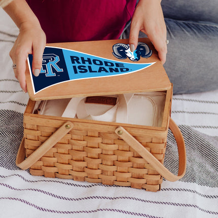 Rhode Island Rams - Poppy Personal Picnic Basket