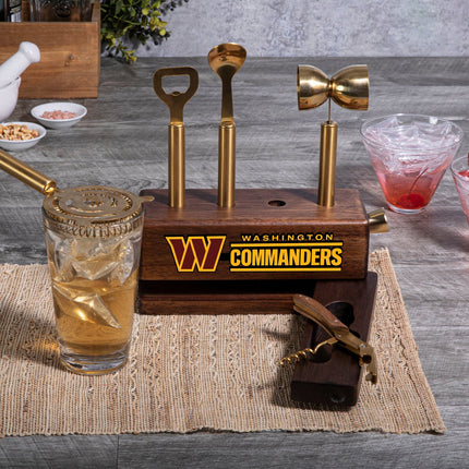 Washington Commanders - Sidecar 5-Piece Bar Tool Set