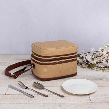 Margot Insulated Lunch Tote Bag with Utensils