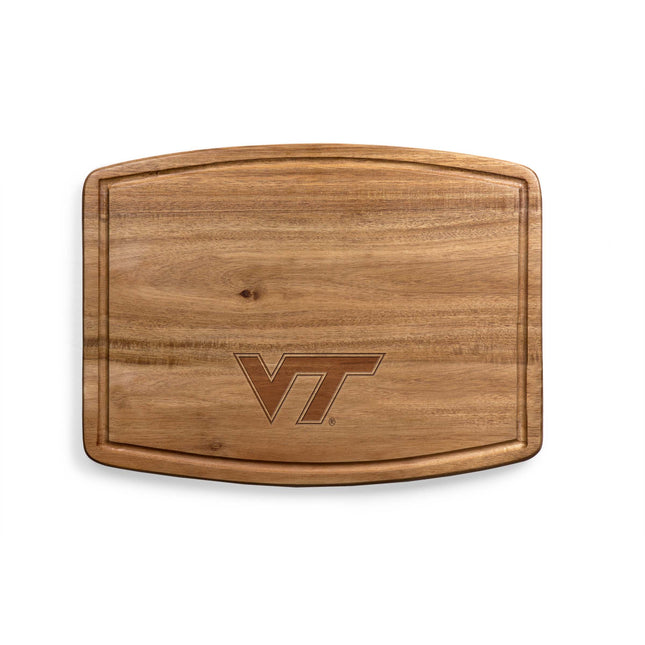 Virginia Tech Hokies - Ovale Acacia Cutting Board