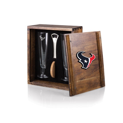 Houston Texans Pilsner Beer Glass Gift Set