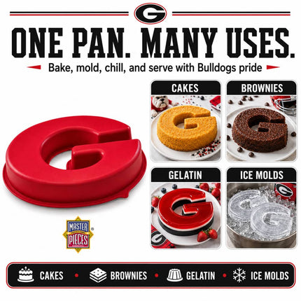 Georgia Bulldogs Cake Pan