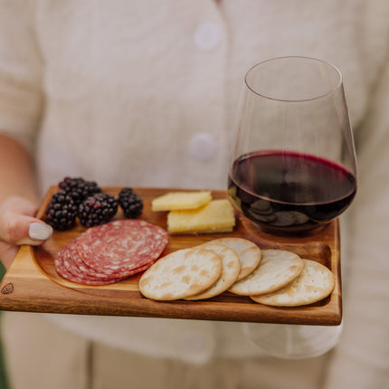 Rectangle Wine Appetizer Plate Set of  Four