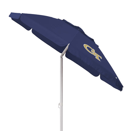 Georgia Tech Yellow Jackets - 5.5 Ft. Portable Beach Umbrella